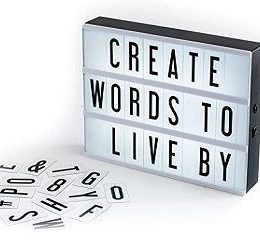 Cartel Luminoso Lightbox usb