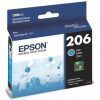 Cartucho Original Epson 206 Cyan