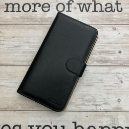 Funda para Motorola G6 con Tapa Ecocuero