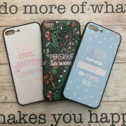 Funda para Iphone 7 y 8 Plus Frases