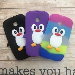 Funda para Motorola E Silicona 3D
