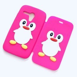 Funda para Motorola G Silicona 3D con Tapa