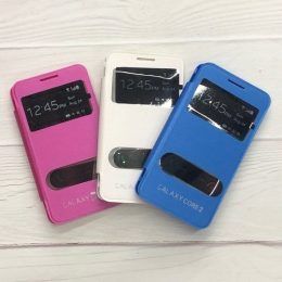 Funda para Samsung Galaxy Core 2 Flip con Tapa