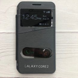 Funda para Samsung Galaxy Core 2 Flip con Tapa