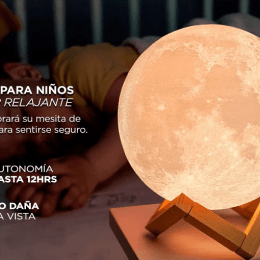 Lampara Luna llena RGB 4
