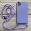 Funda Para Celular iPhone 12 Silicone con Correa