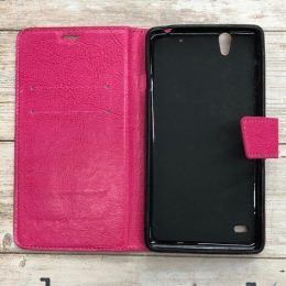 Funda Protector Para Celular Sony Xperia C4 Ejecutiva con tapa