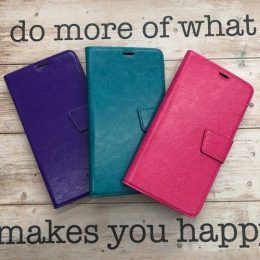 Funda Protector Para Celular Sony Xperia C4 Ejecutiva con tapa
