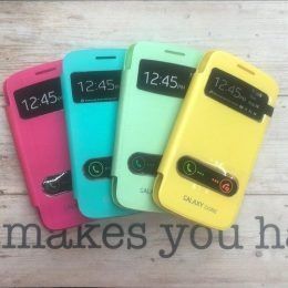 Funda para Samsung Galaxy Core Flip con Tapa