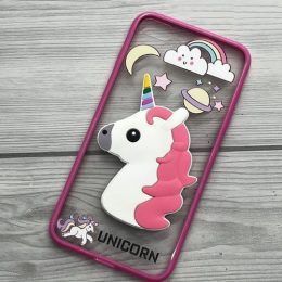 Funda para Iphone 7 y 8 Plus Corazones 3D