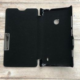 Funda para Nokia Lumia 520 Ejecutiva con Tapa