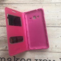 Funda para Samsung Galaxy Ace 4 Flip con Tapa