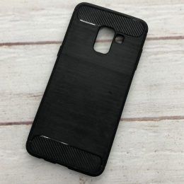 Funda para Samsung Galaxy A8 2018 Plus Carbono