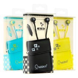 Auriculares con microfono Keeka EE40