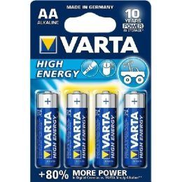 BLISTER X4 PILAS ALCALINAS AA VARTA