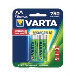 Blister X2 Pilas Recargables Varta AA
