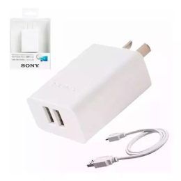Cargador Rapido 3A + Cable Micro USB Sony