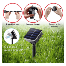 Guirnalda Solar de 50 LED 5 Guirnalda led 4