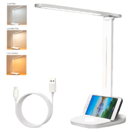 velador led plegable