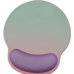 Pad Mouse de Gel Degrade Lila