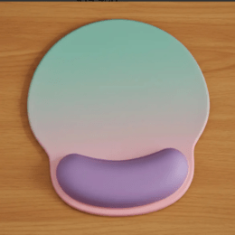 Pad Mouse de Gel Degrade Lila